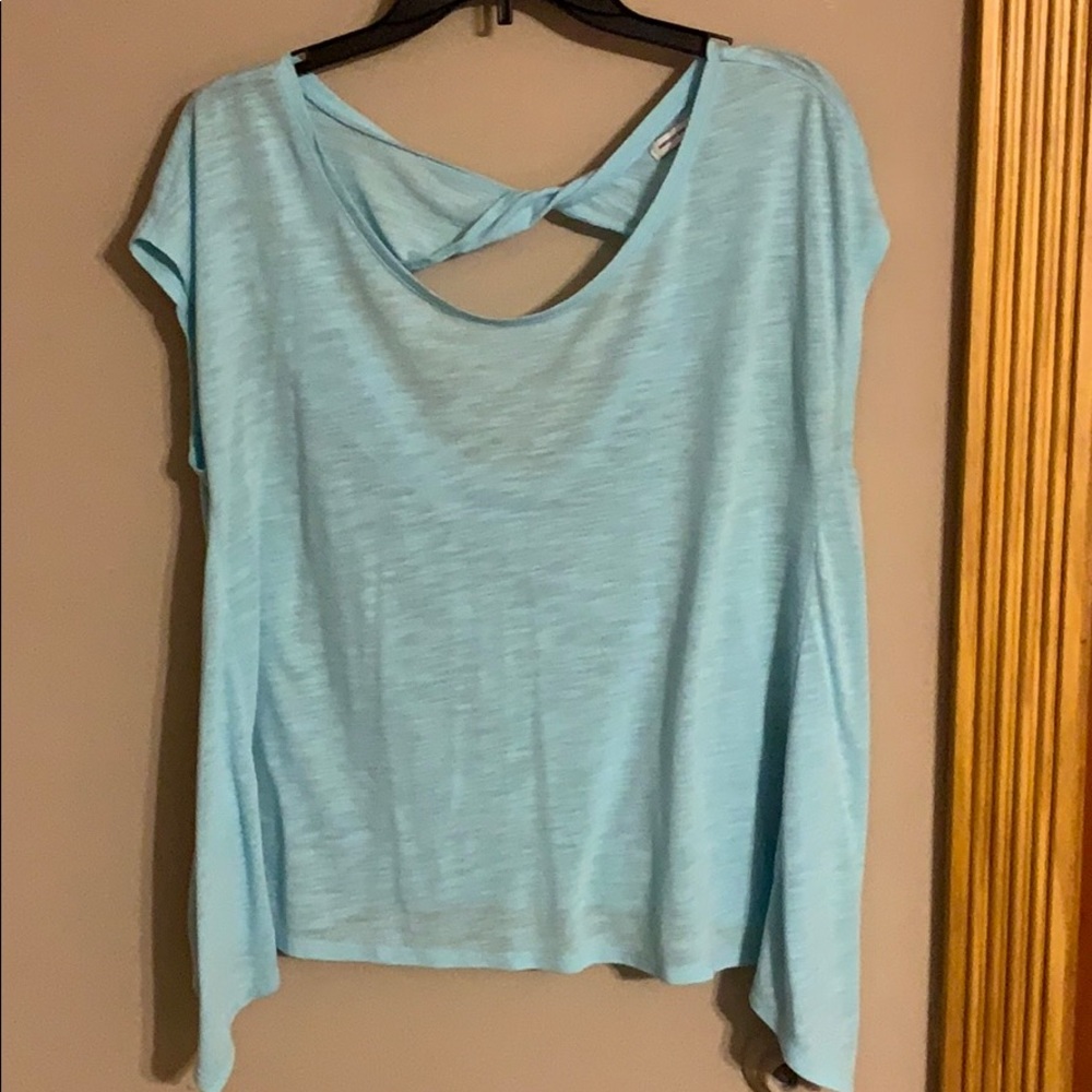 Flowy top.